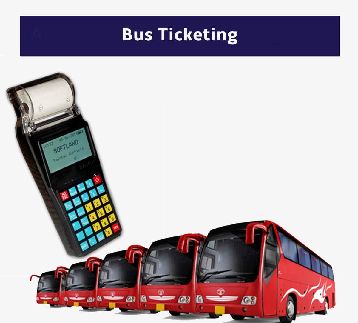 Handheld Bus Ticketing Machine