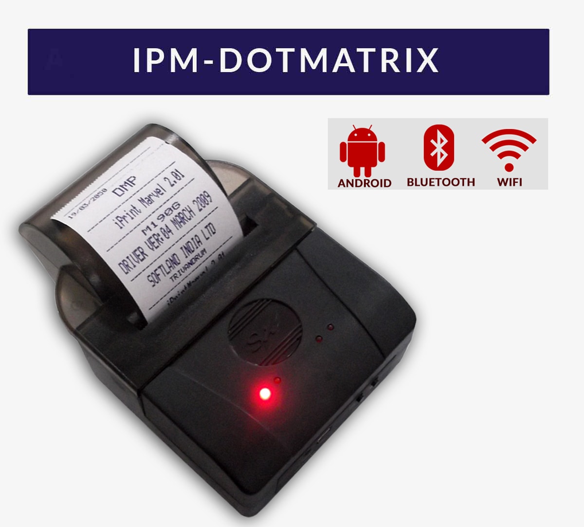Handheld Dot Matrix Printer